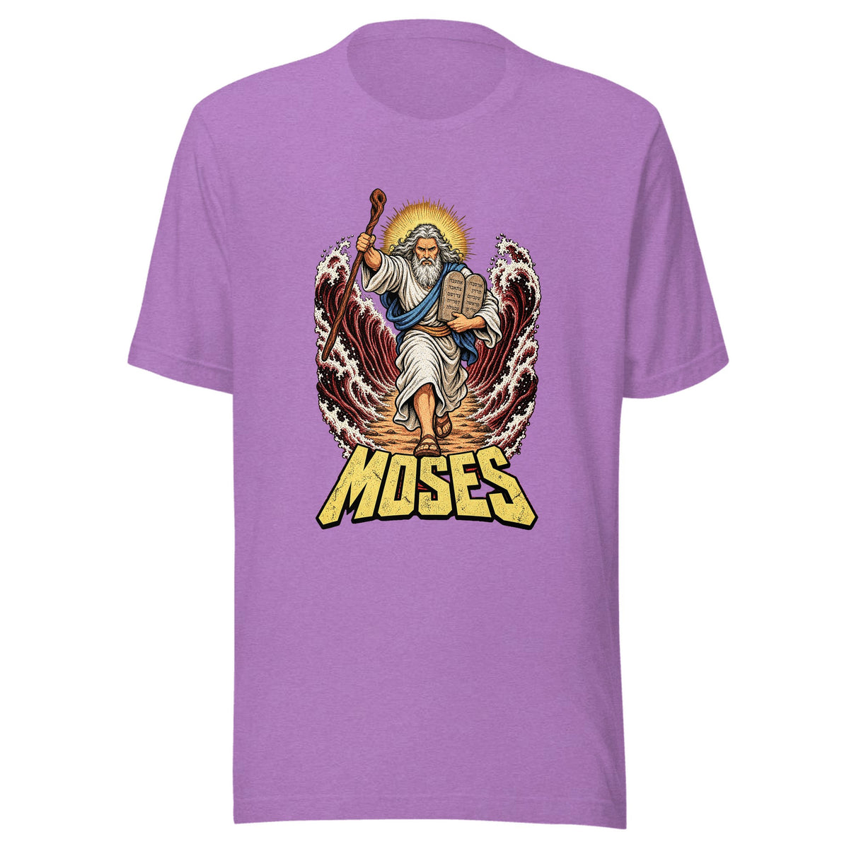 Moses — Unisex / Heather Team Purple