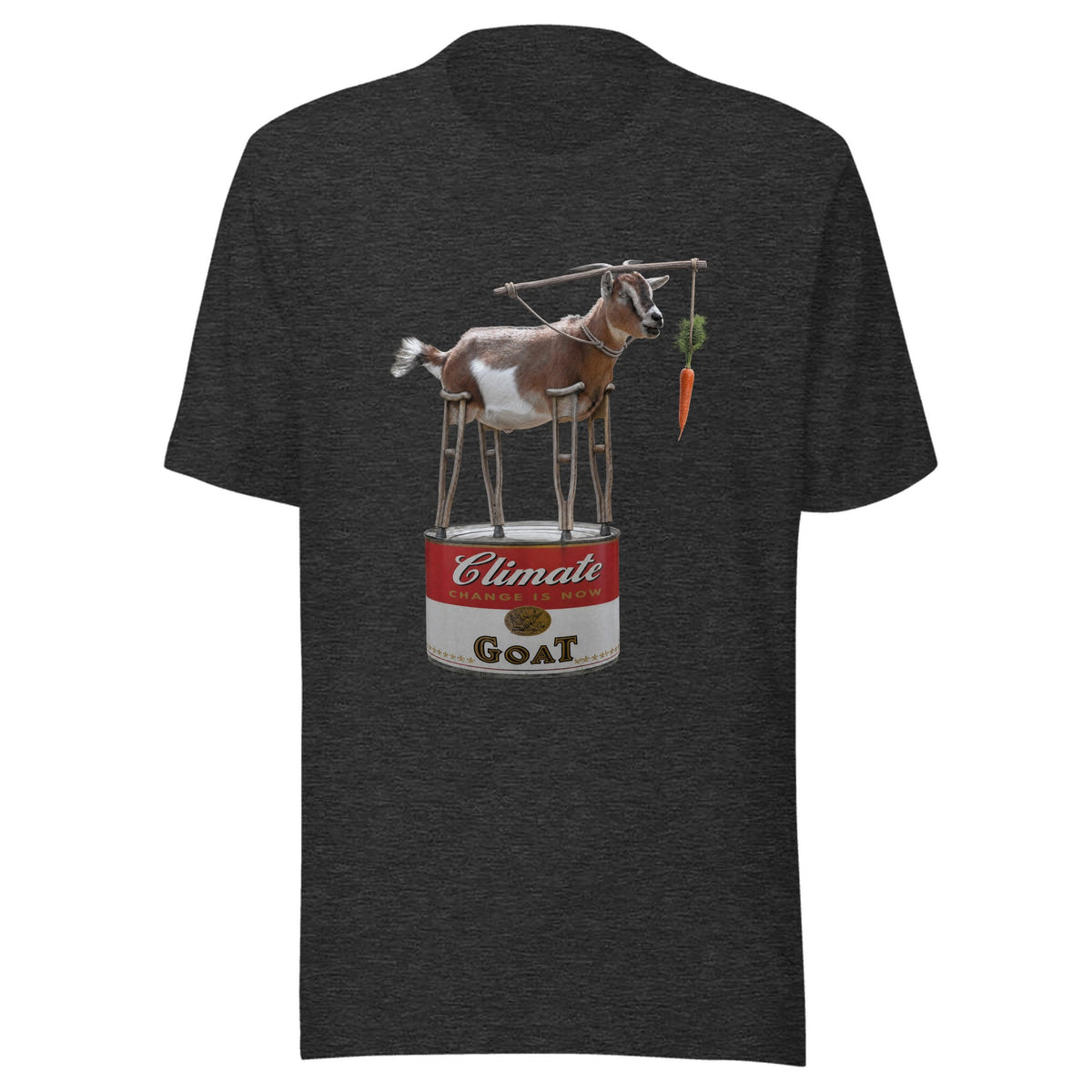 Climate Change Is Now GOAT — Unisex / Dark Grey Heather