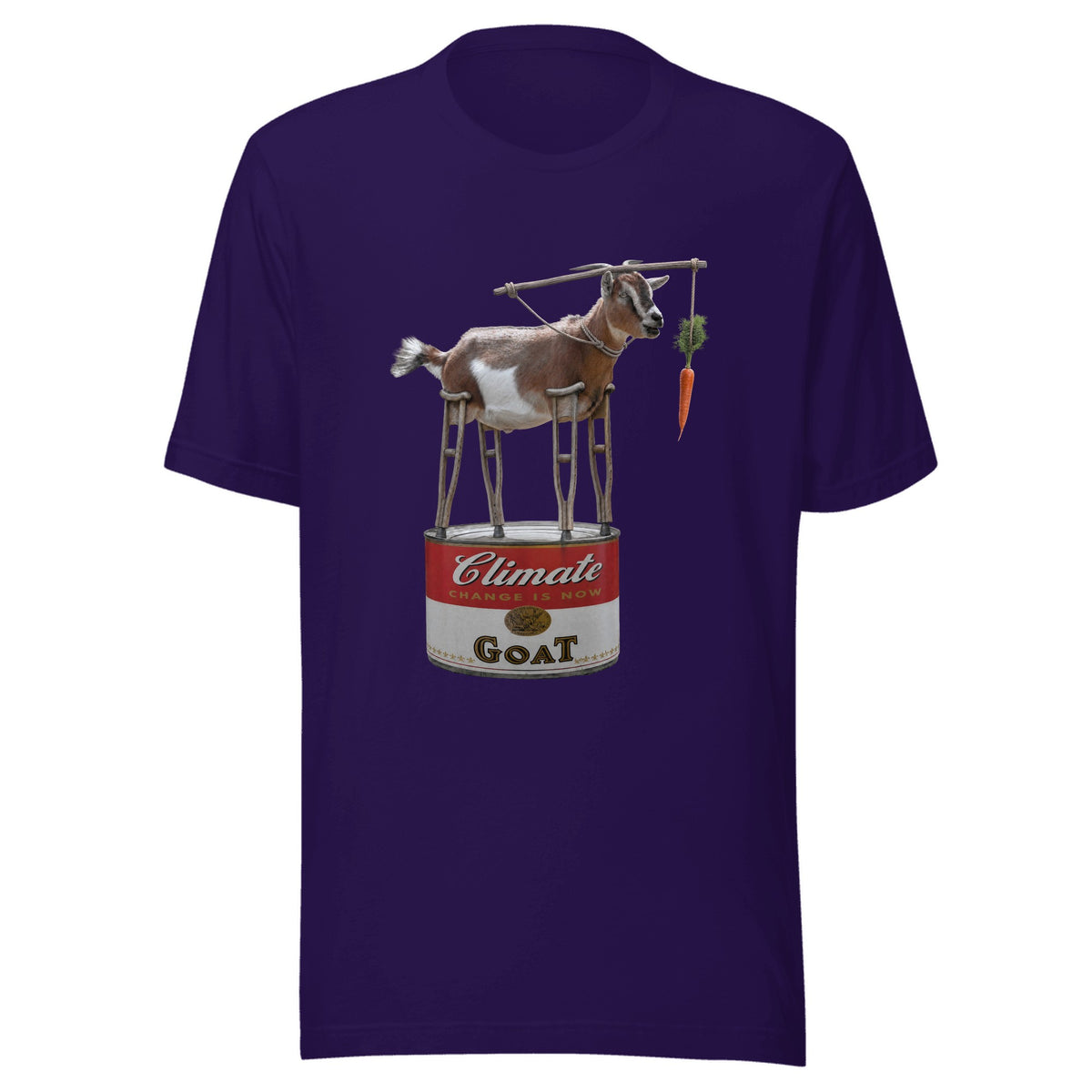 Climate Change Is Now GOAT — Unisex / Team Purple