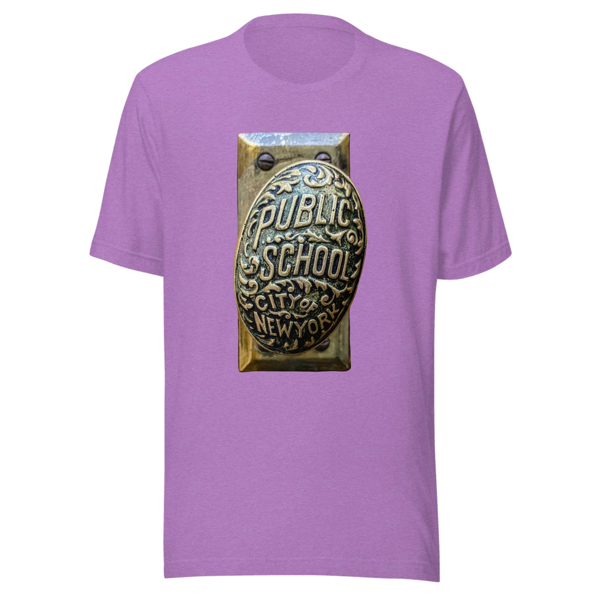 Public School Doorknob — Unisex / Heather Team Purple