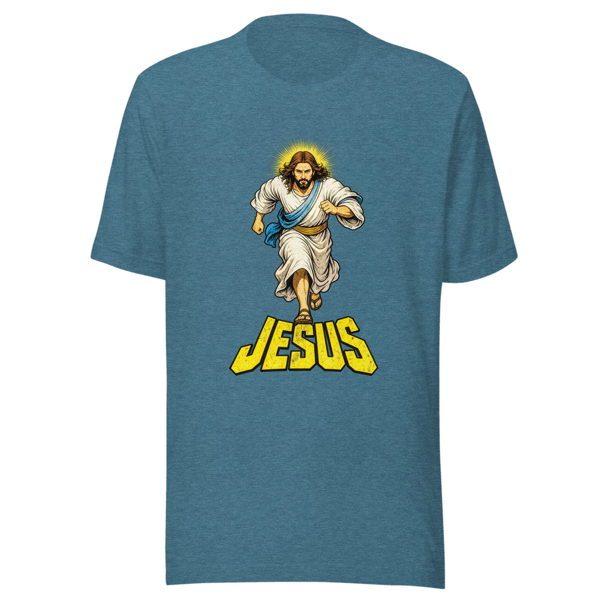 Jesus — Unisex / Heather Deep Teal