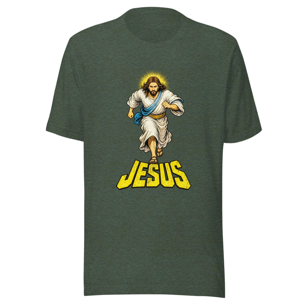 Jesus — Unisex / Heather Forest