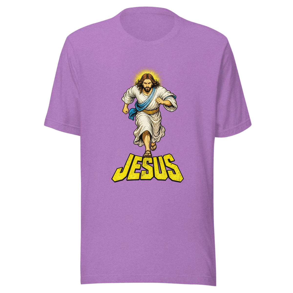 Jesus — Unisex / Heather Team Purple