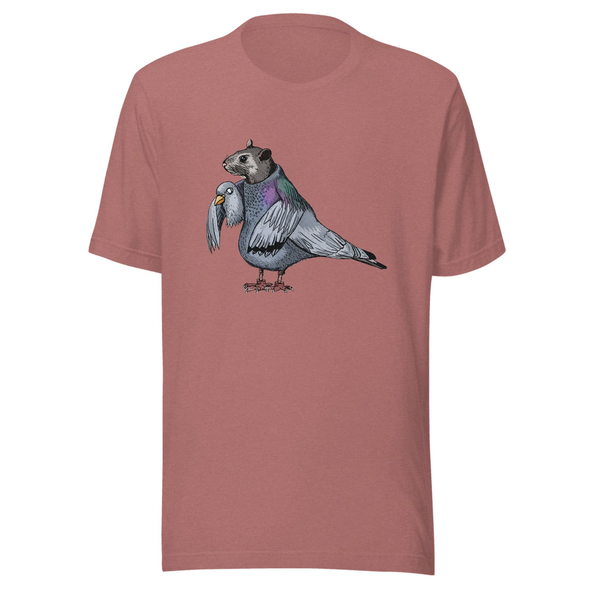 Rat in a pigeon suit — Unisex / Heather Mauve