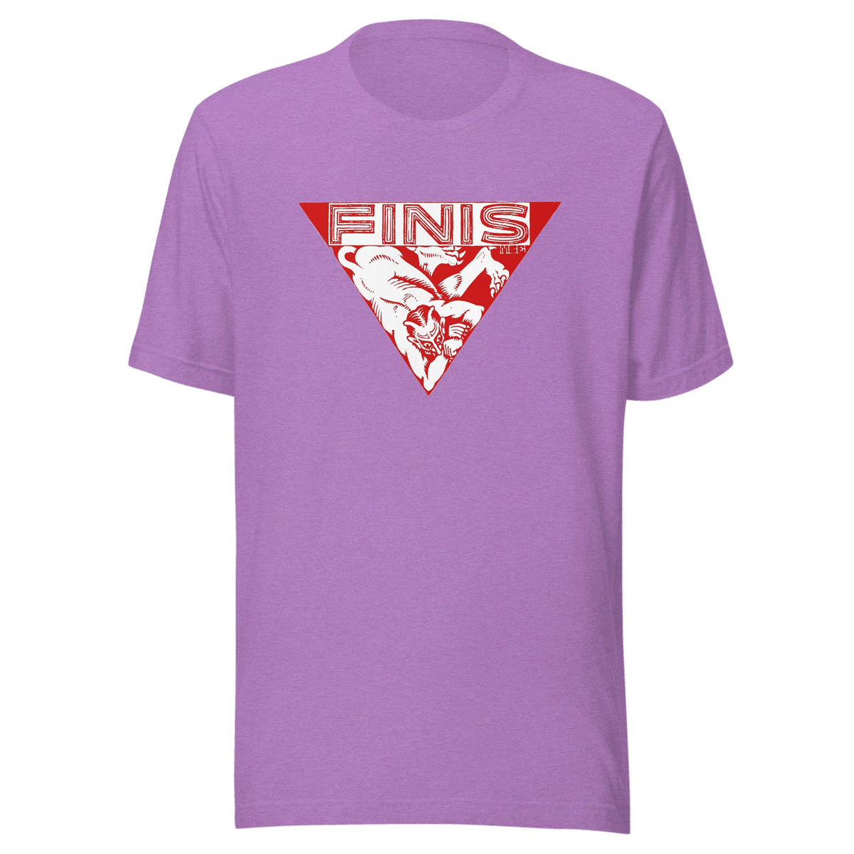 M.C. Escher library stamp — Unisex / Heather Team Purple
