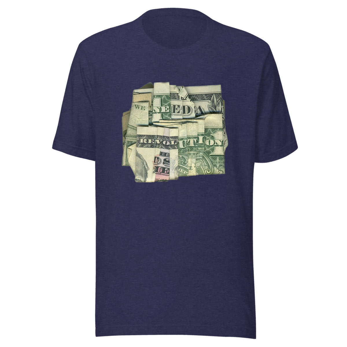 We Need a Revolution — Unisex / Heather Midnight Navy