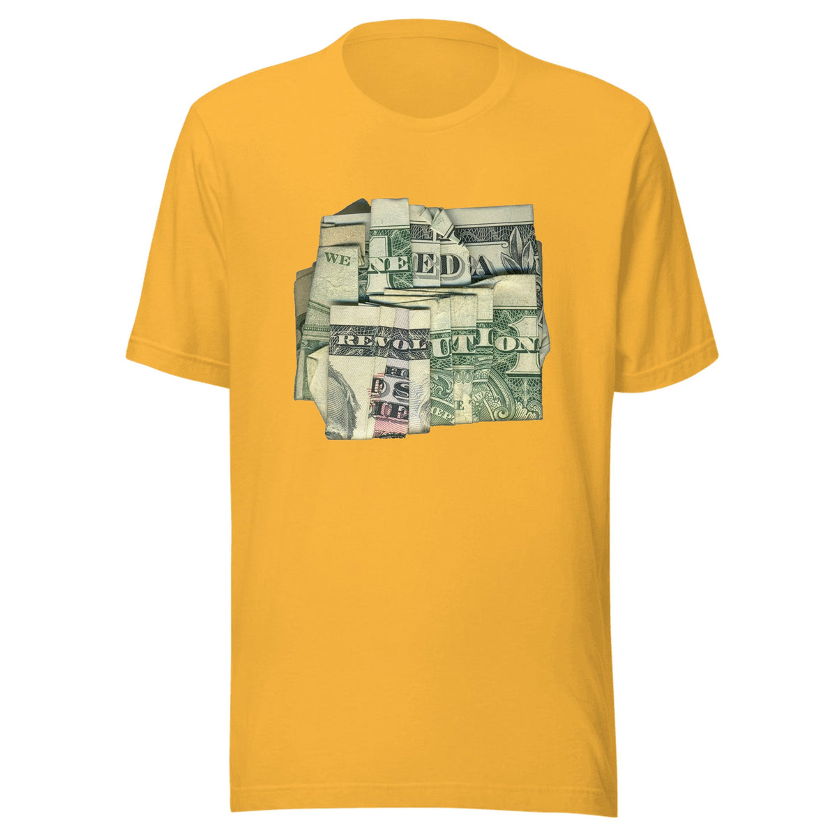 We Need a Revolution — Unisex / Heather Yellow Gold