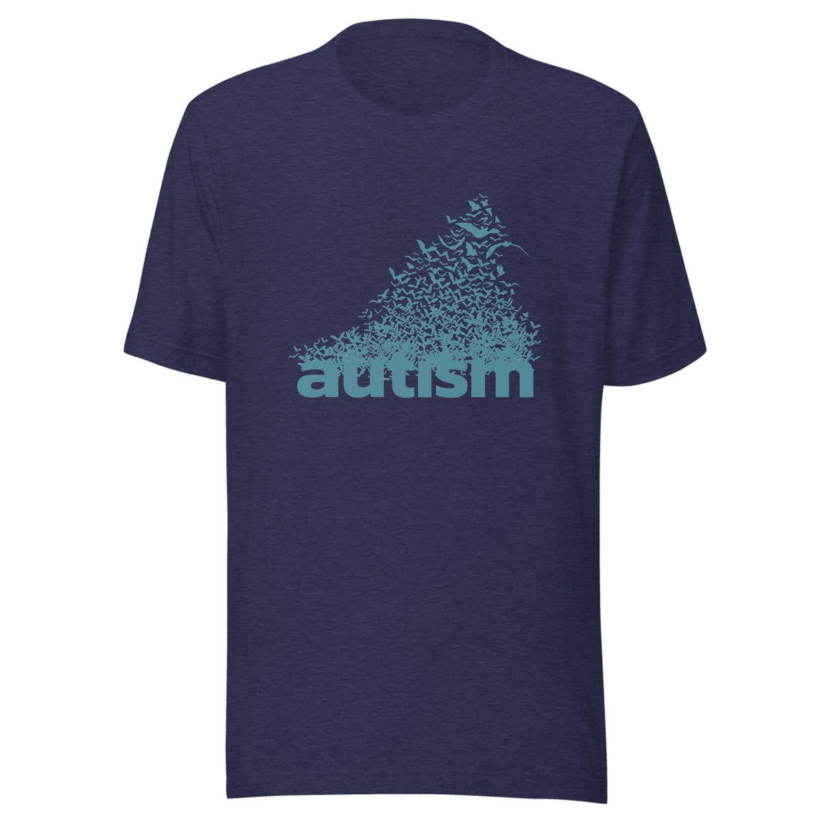 Autism Bats — Unisex / Heather Midnight Navy