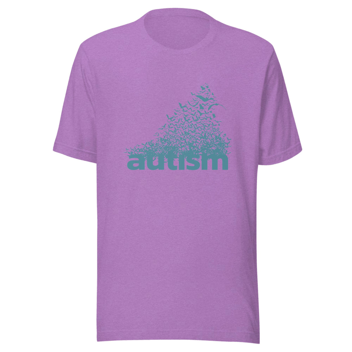 Autism Bats — Unisex / Heather Team Purple