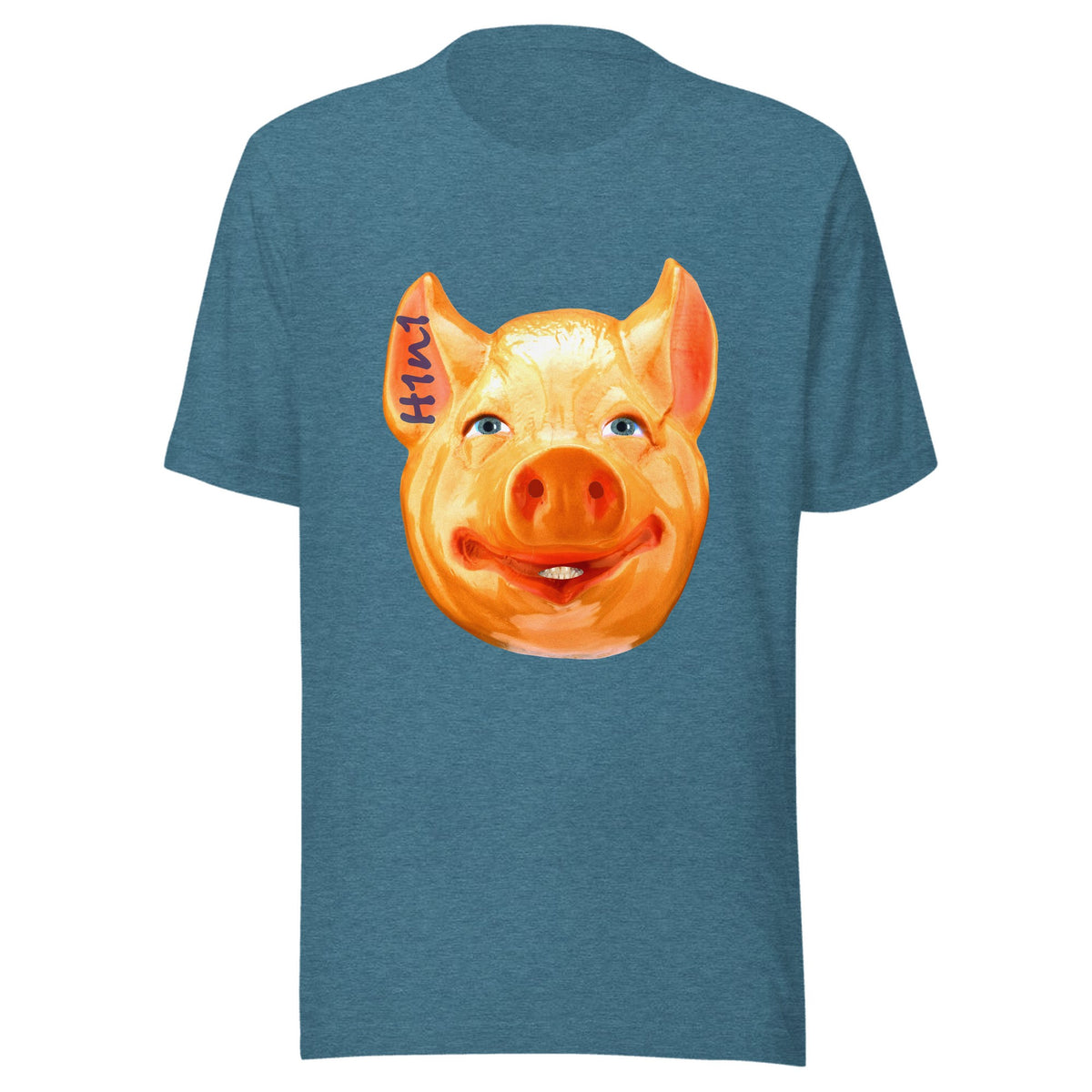 H1N1 — Unisex / Heather Deep Teal