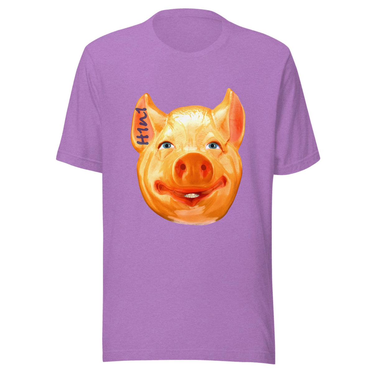 H1N1 — Unisex / Heather Team Purple