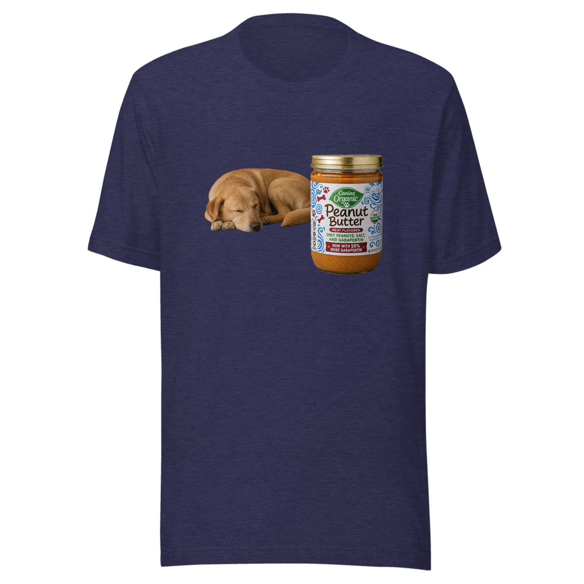 Now With 50% More Gabapentin — Unisex / Heather Midnight Navy
