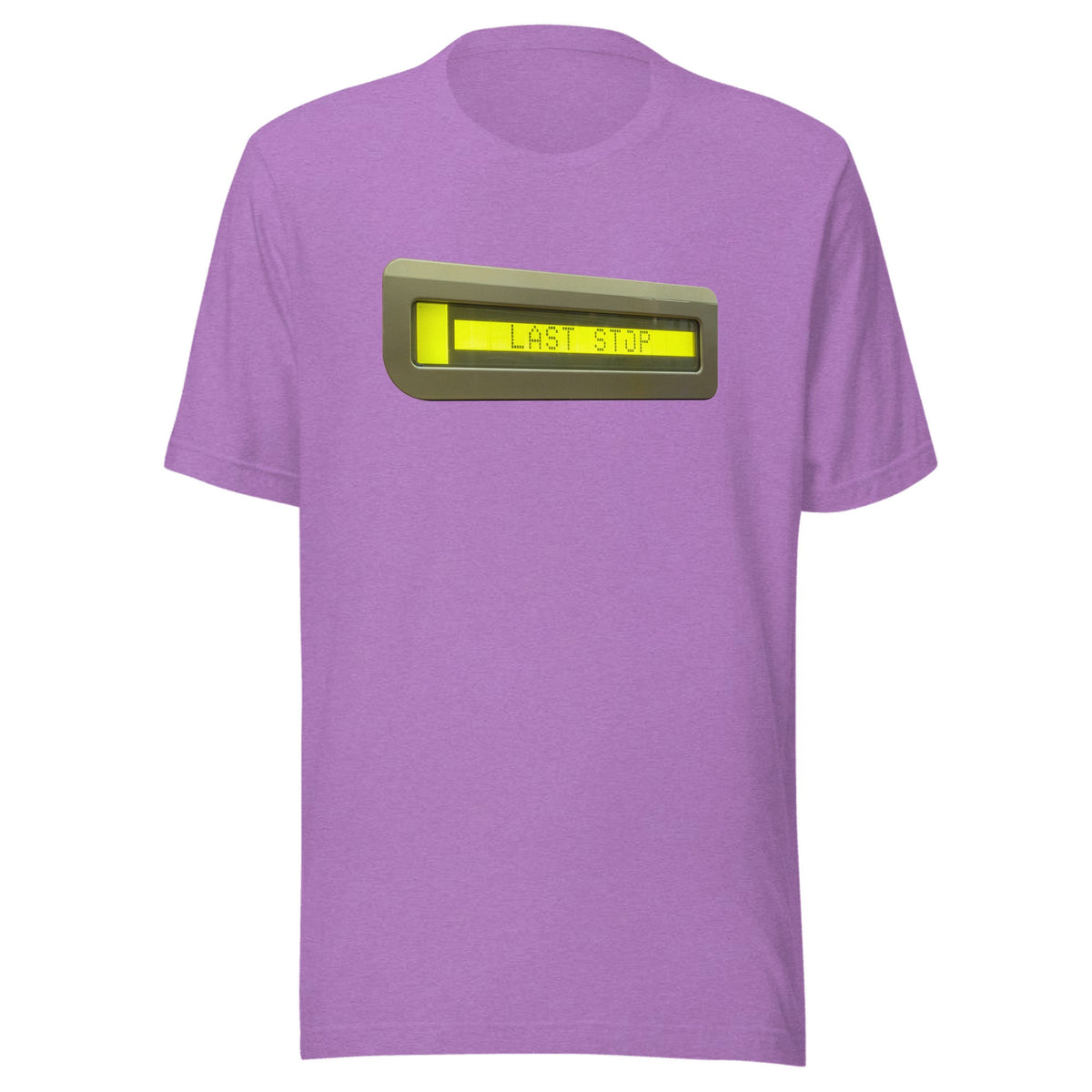 Last Stop — Unisex / Heather Team Purple