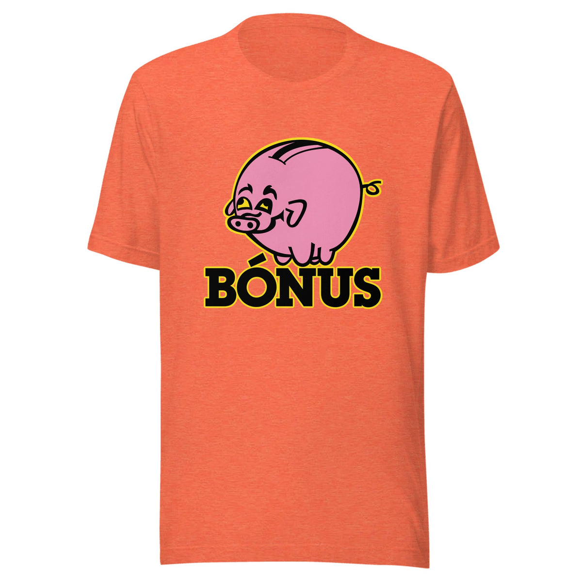 Bonus pig — Unisex / Heather Orange