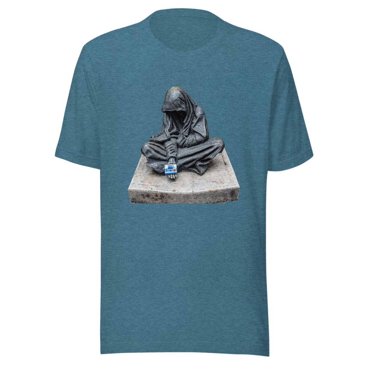 St. Francis of Assisi - not the droids you're looking for — Unisex / Heather Deep Teal