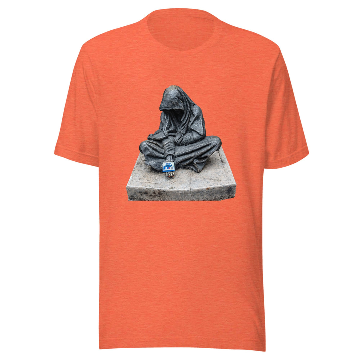 St. Francis of Assisi - not the droids you're looking for — Unisex / Heather Orange