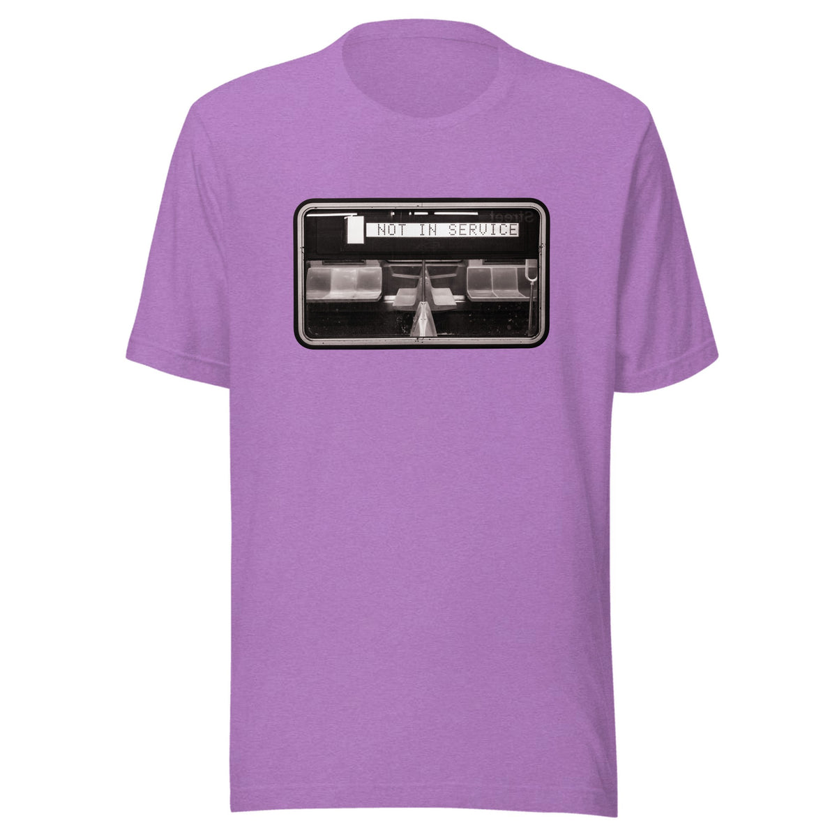 NOT IN SERVICE — Unisex / Heather Team Purple