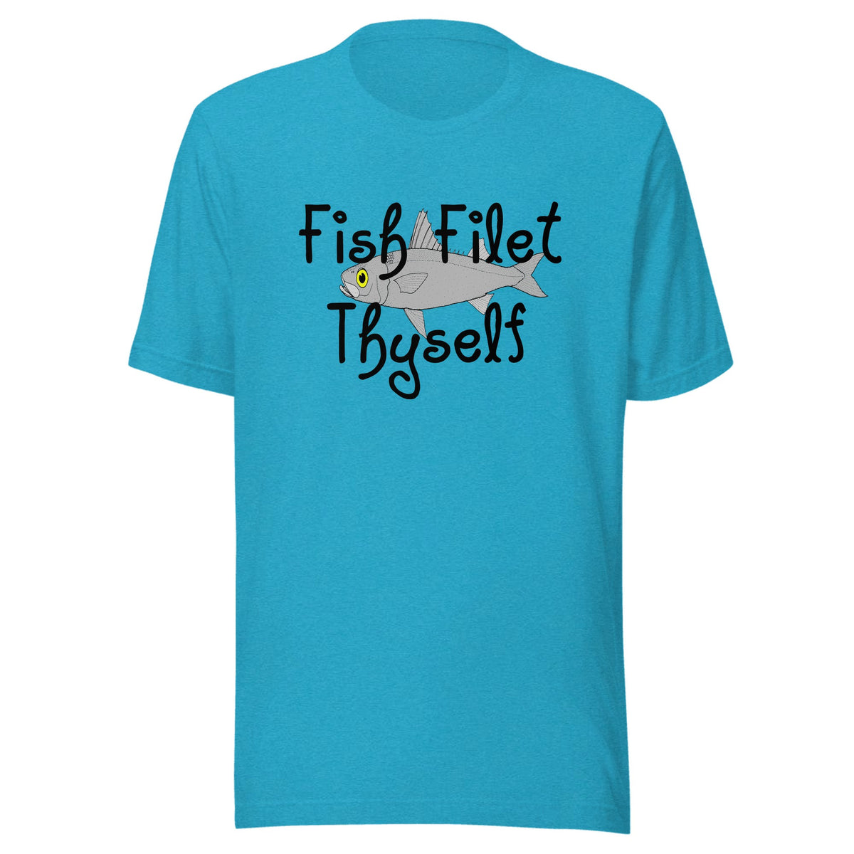 Fish filet thyself — Unisex / Heather Aqua