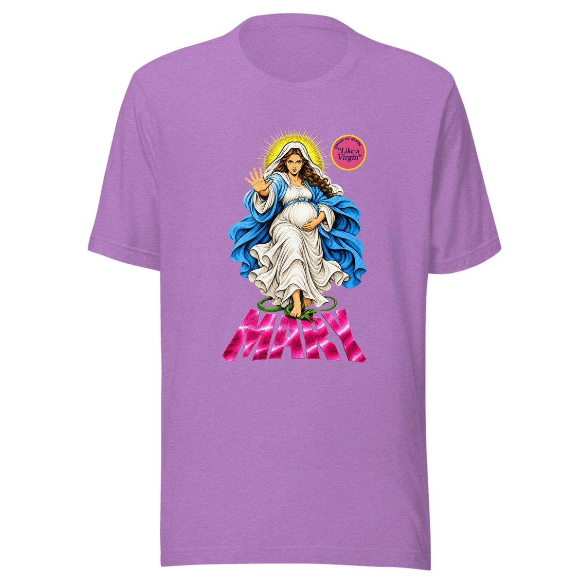 Mary — Unisex / Heather Team Purple