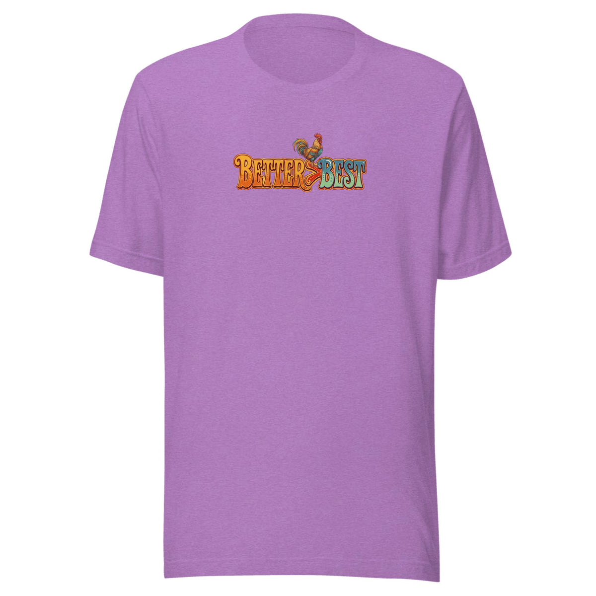 Better > Best — Unisex / Heather Team Purple