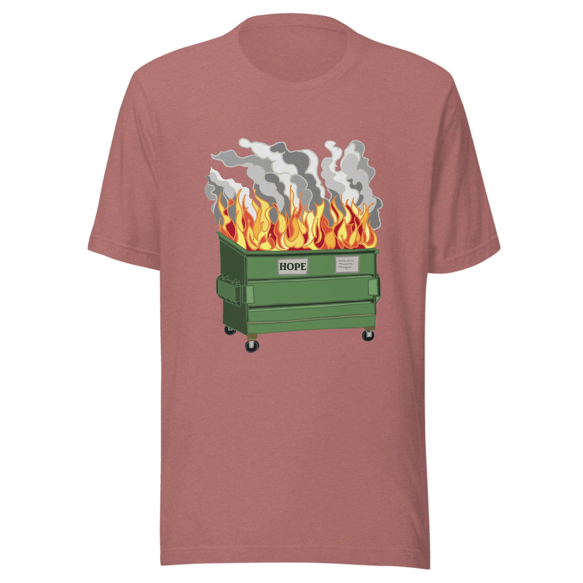 Dumpster Fire — Unisex / Heather Mauve