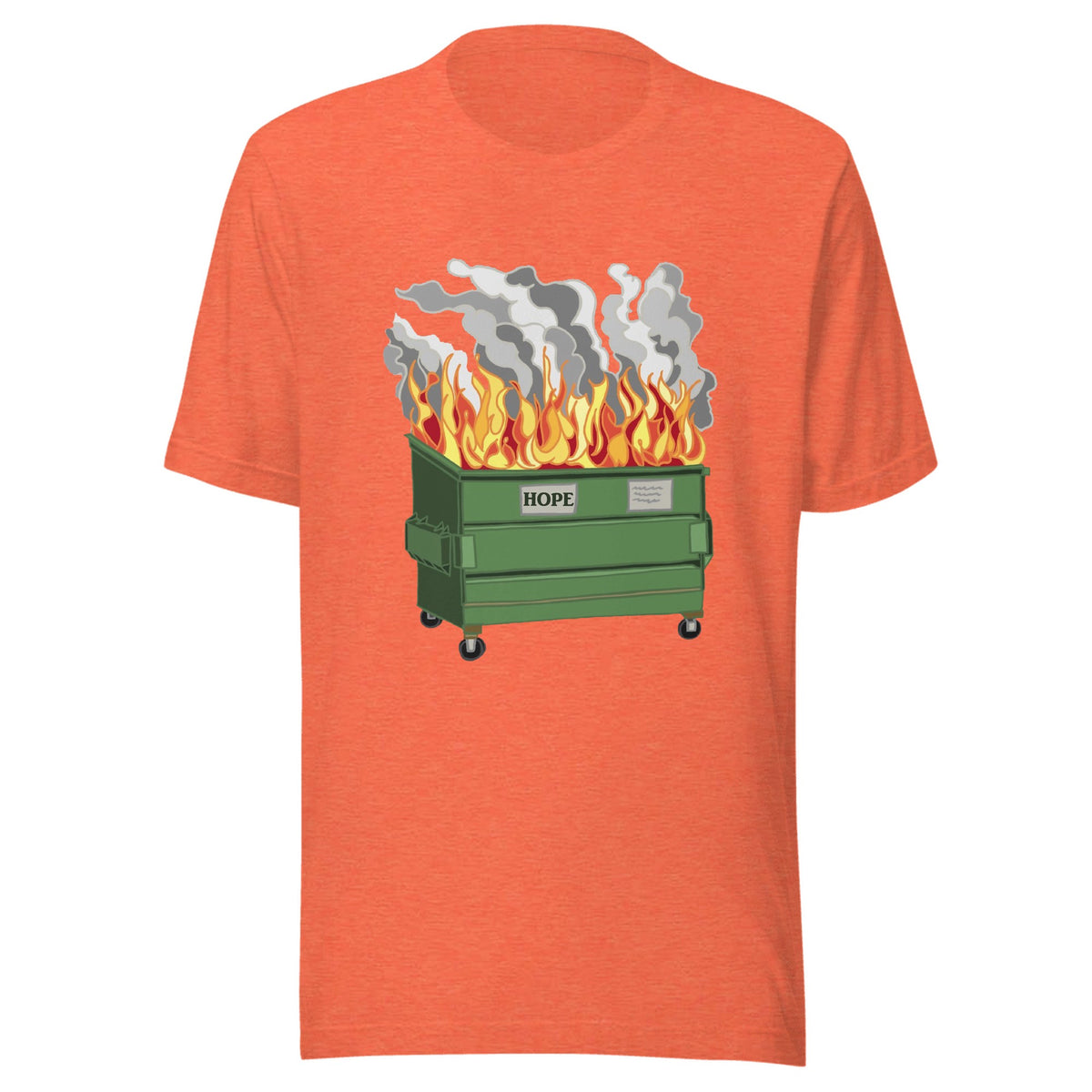 Dumpster Fire — Unisex / Heather Orange