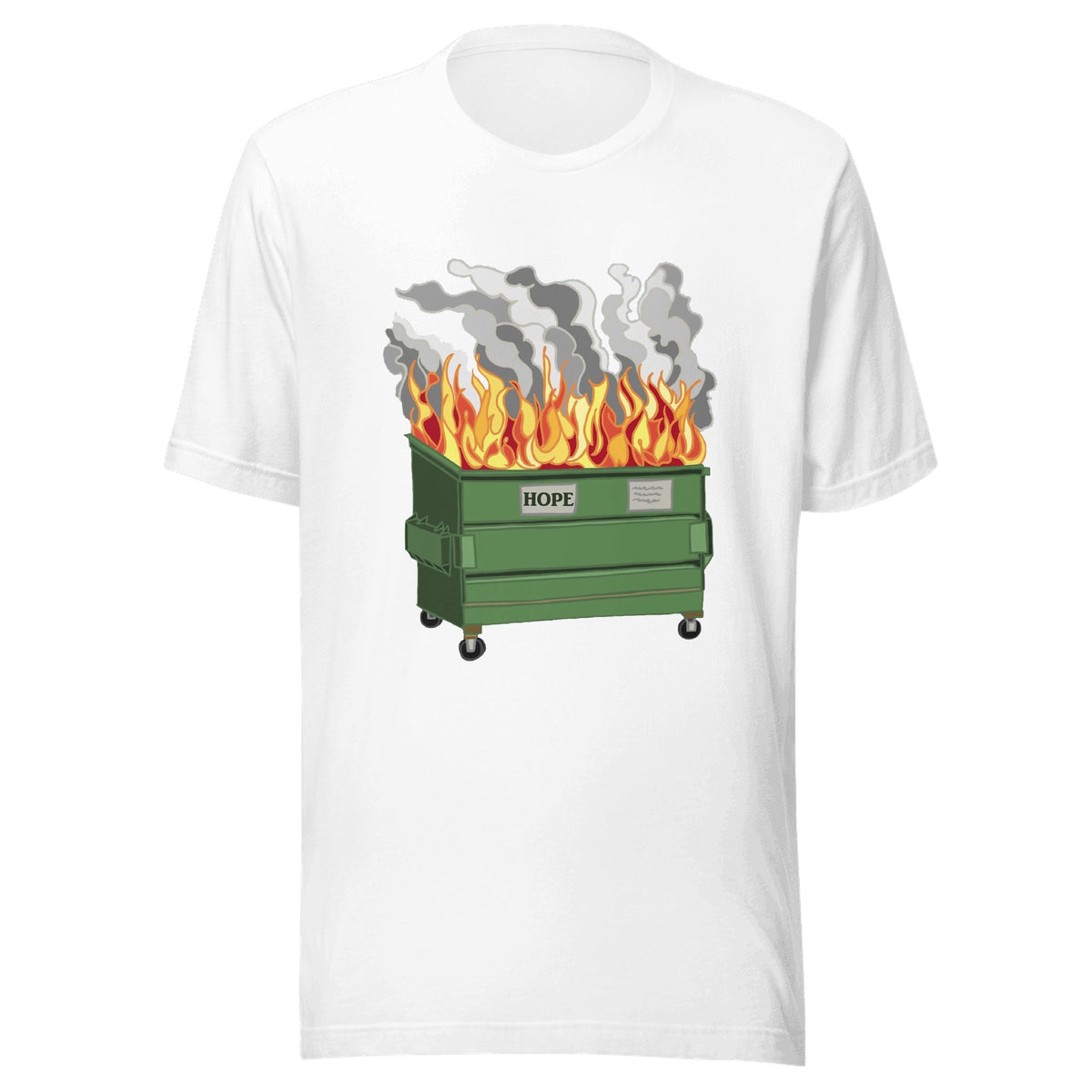 Dumpster Fire — Unisex / White