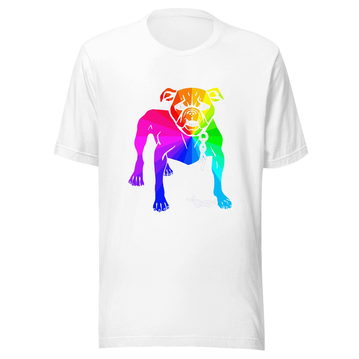 Rainbow Dog — Unisex / White
