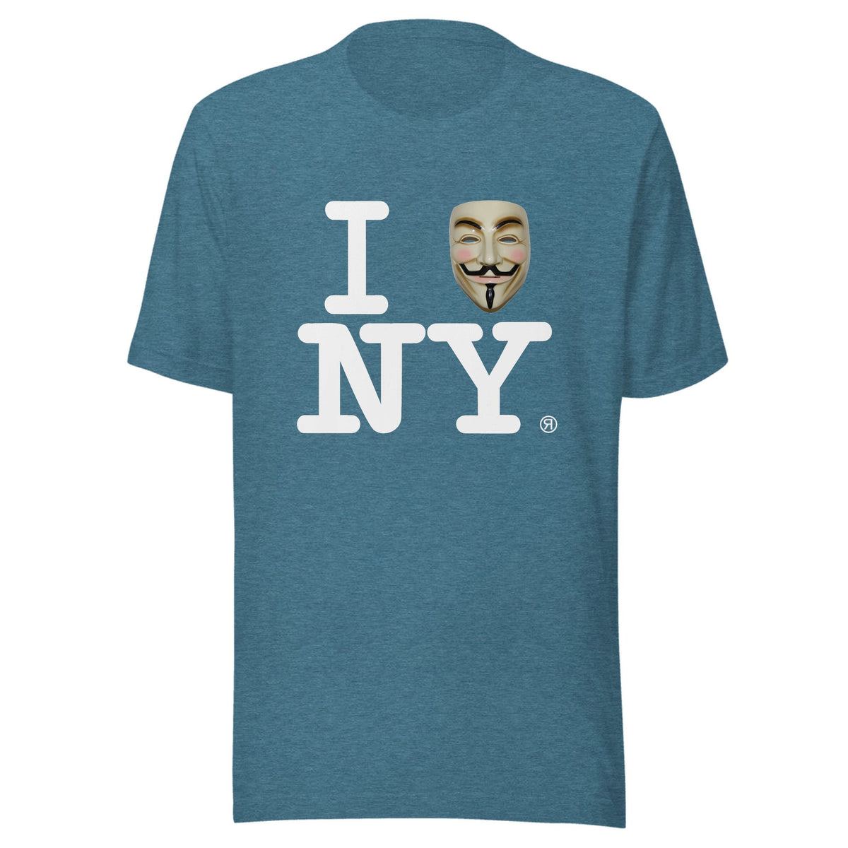 I Anonymous NY — Unisex / Heather Deep Teal