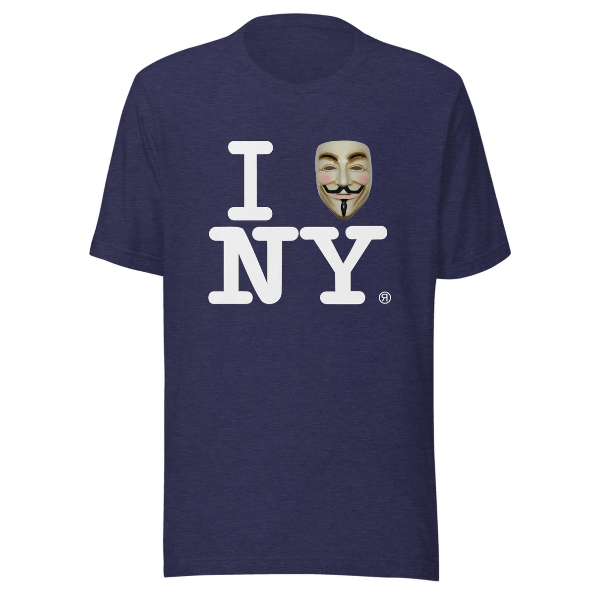 I Anonymous NY — Unisex / Heather Midnight Navy