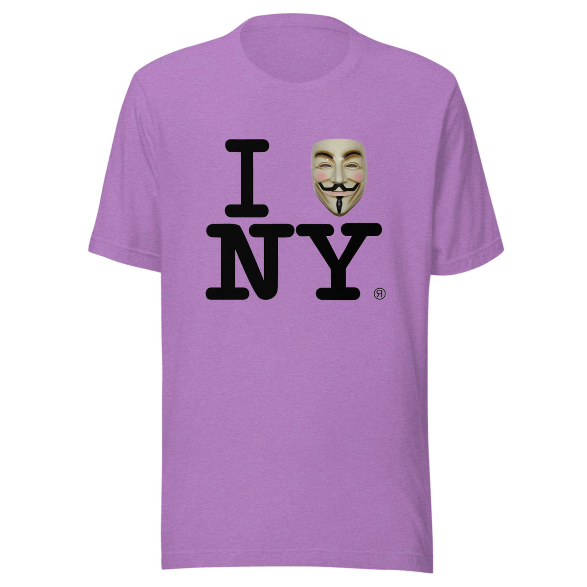 I Anonymous NY — Unisex / Heather Team Purple