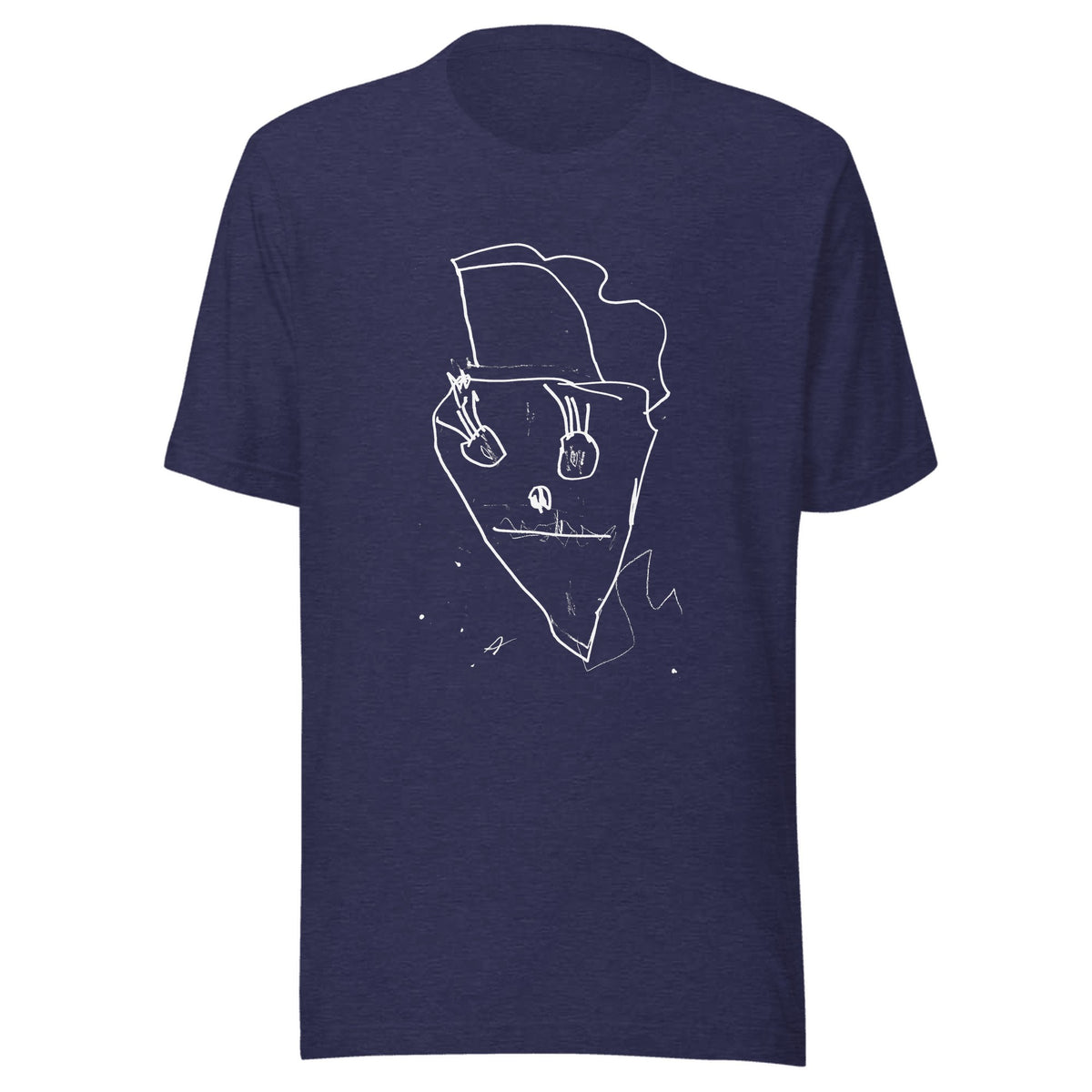 Olivia's Face — Unisex / Heather Midnight Navy