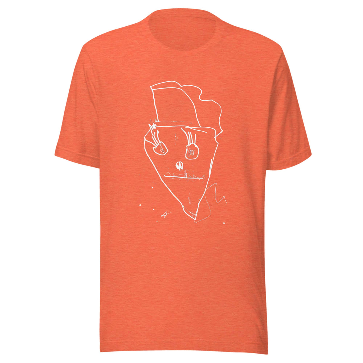 Olivia's Face — Unisex / Heather Orange