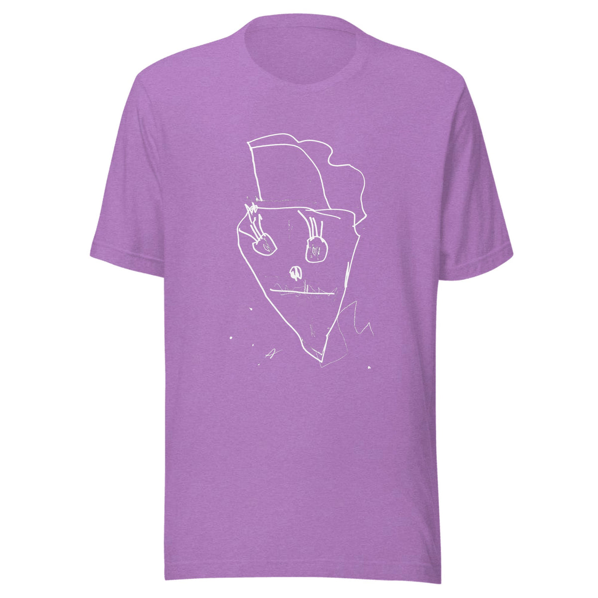 Olivia's Face — Unisex / Heather Team Purple
