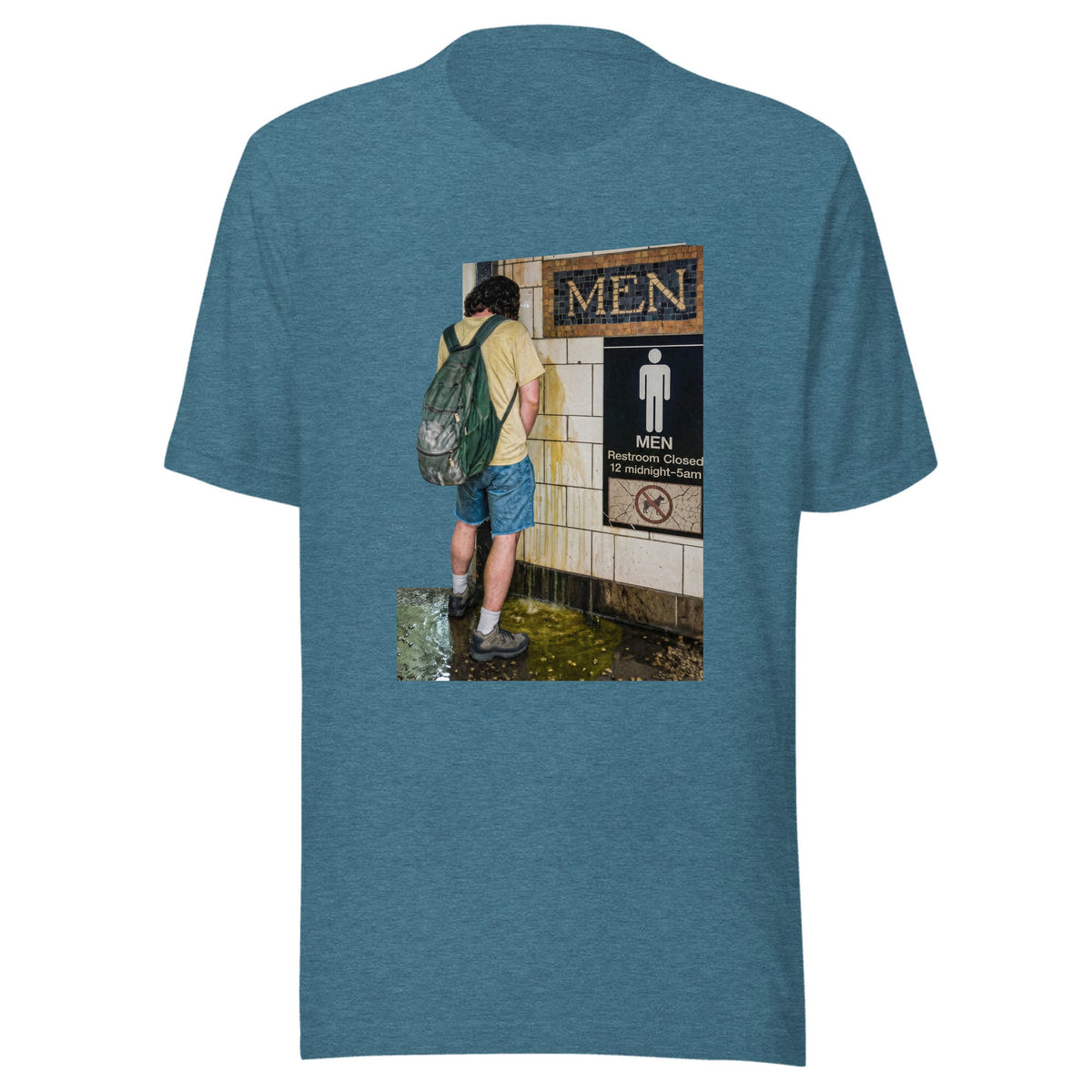 Men's Room — Unisex / Heather Deep Teal