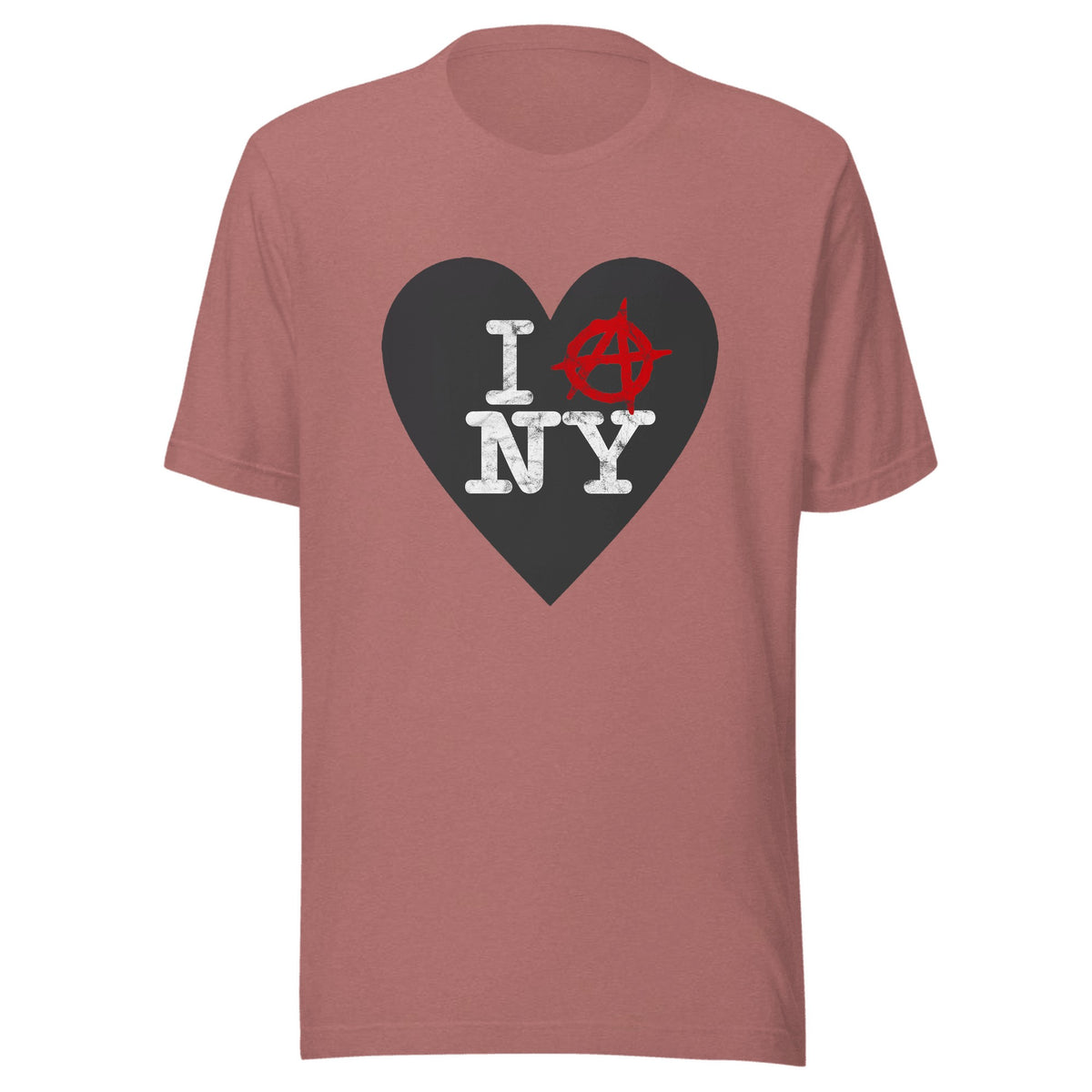 I love Anarchy in New York — Unisex / Heather Mauve