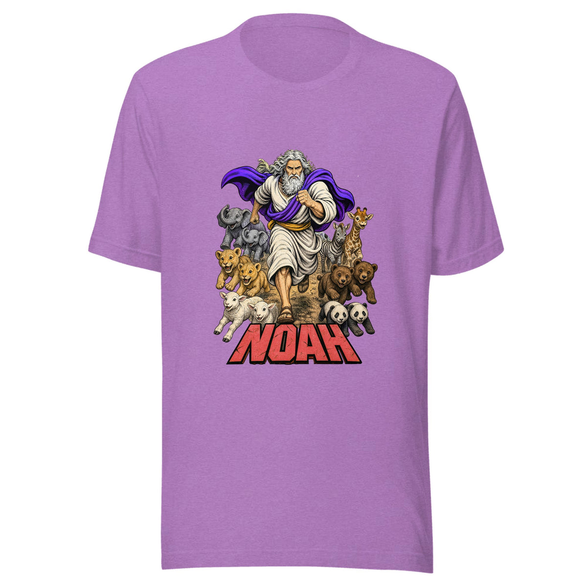 Noah — Unisex / Heather Team Purple