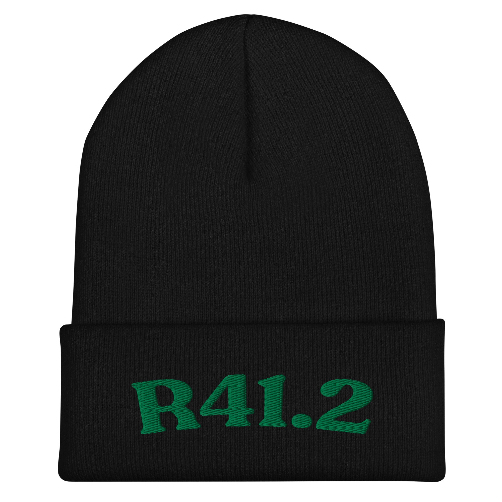 R41.2_cuffed-266_black_kelly-green