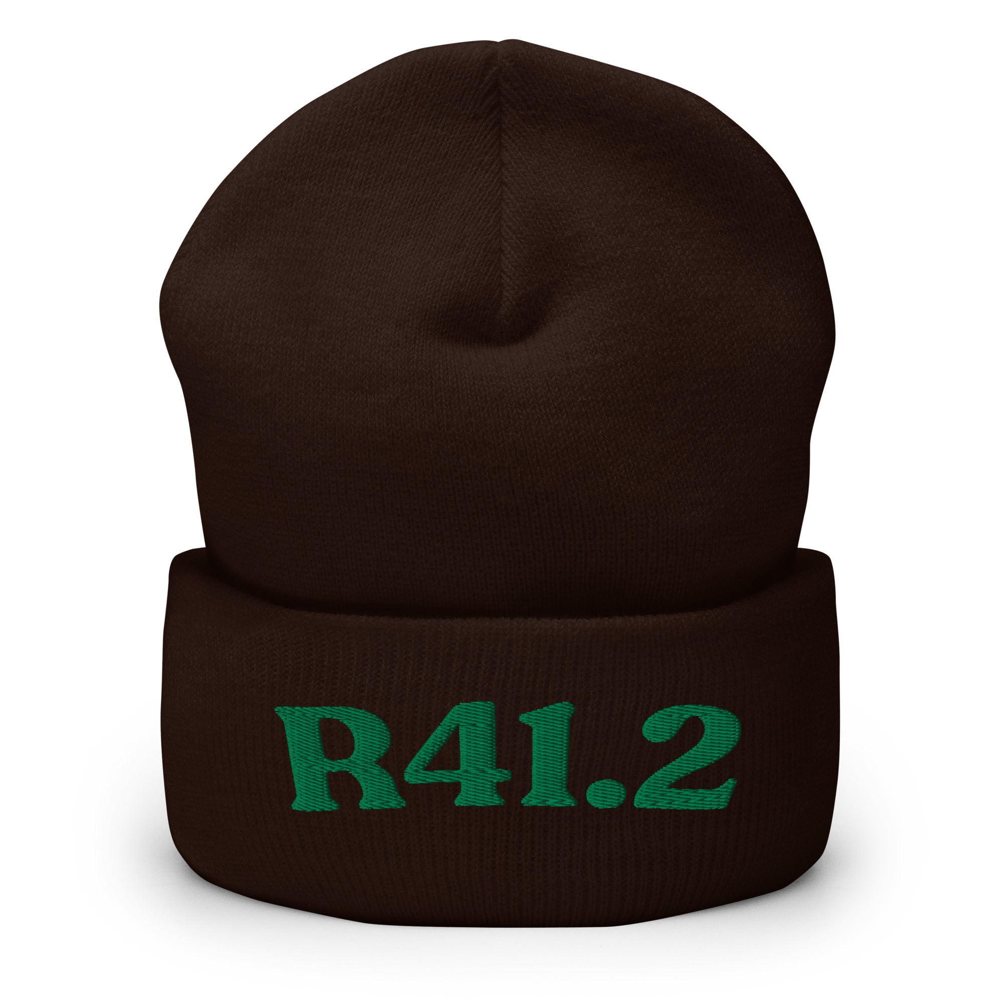 R41.2_cuffed-266_brown_kelly-green_flat2