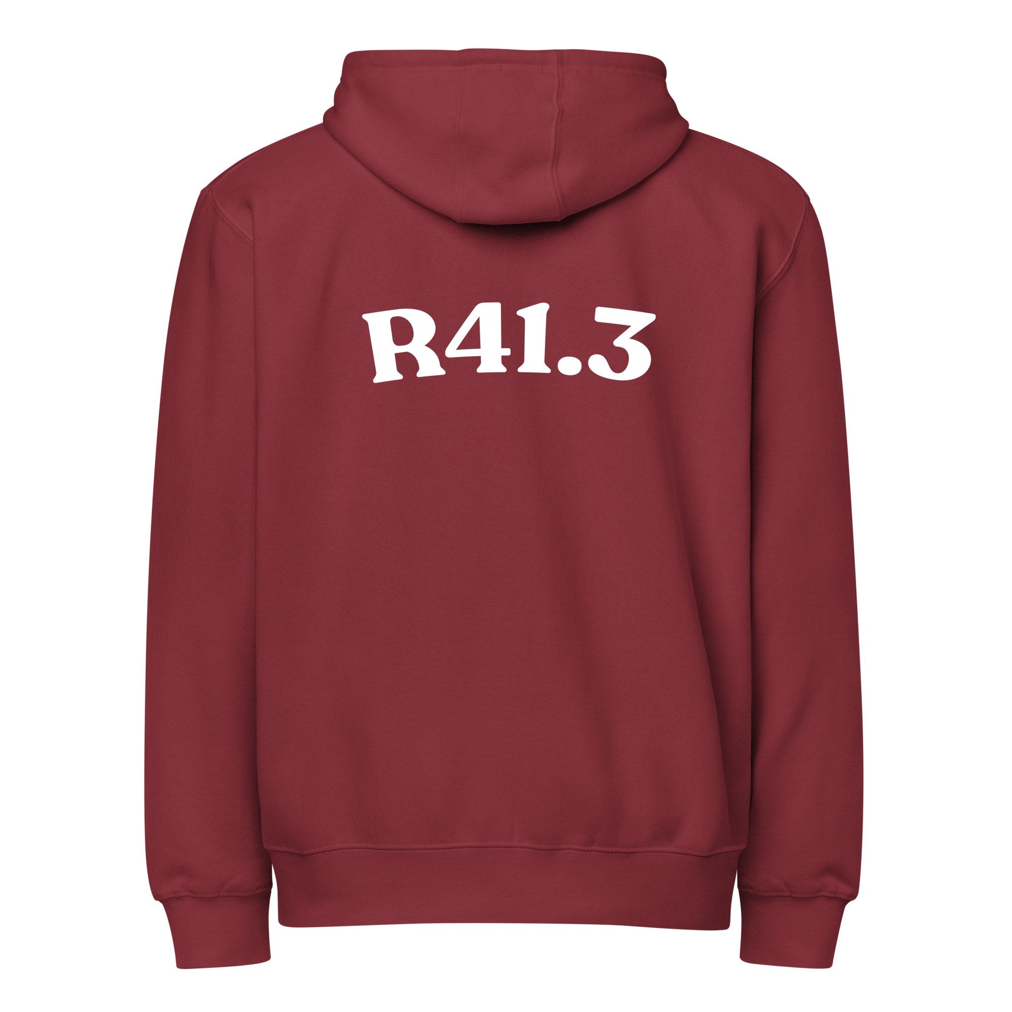R41.3 | LS14003-back | burgundy | white