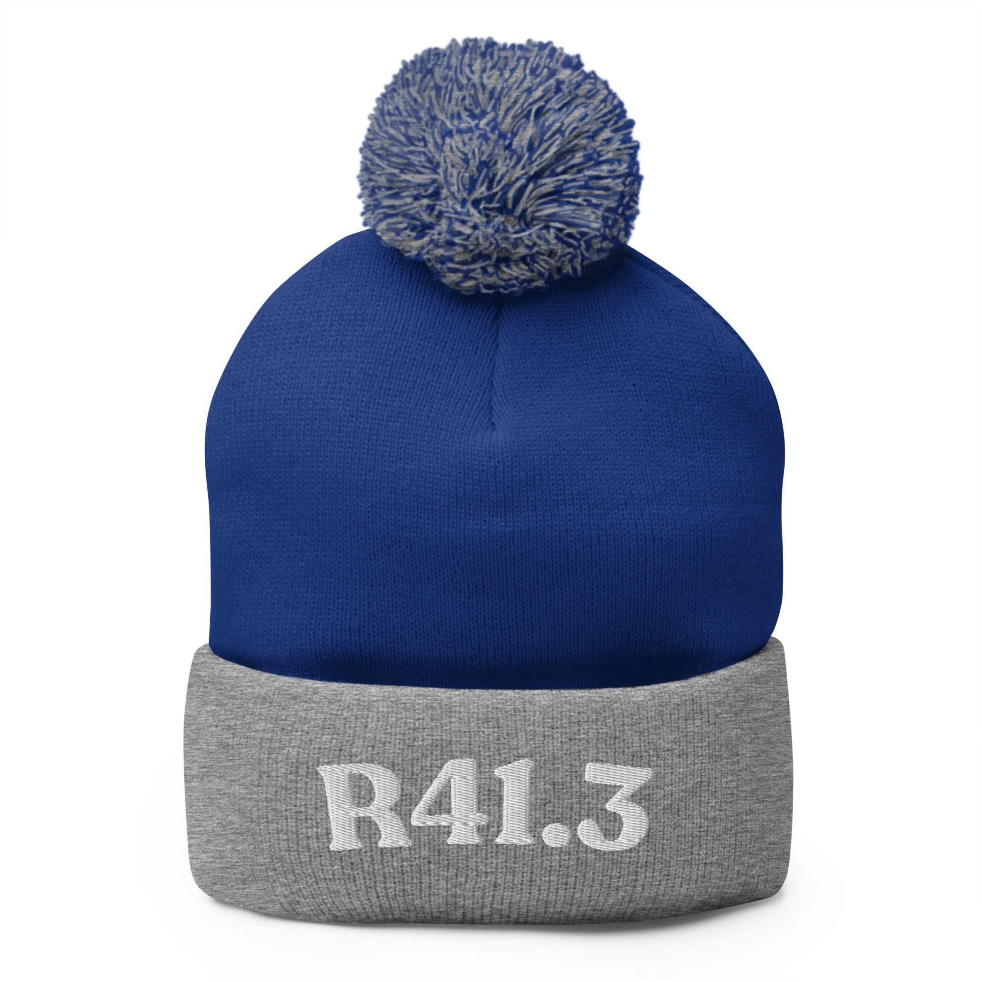 R41.3 | Product 93 | Royal/ Heather Grey | White
