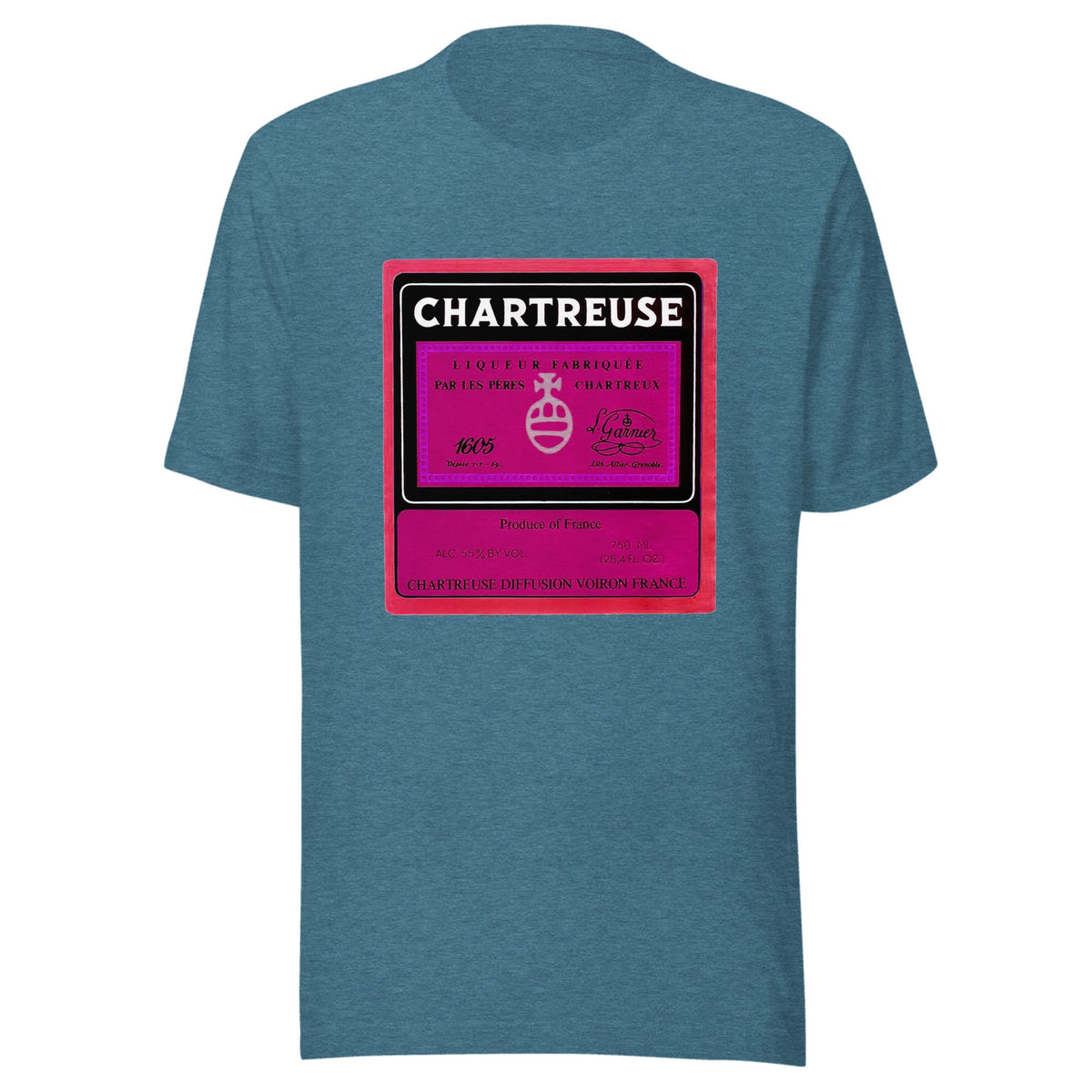 Chartreuse — Unisex / Heather Deep Teal