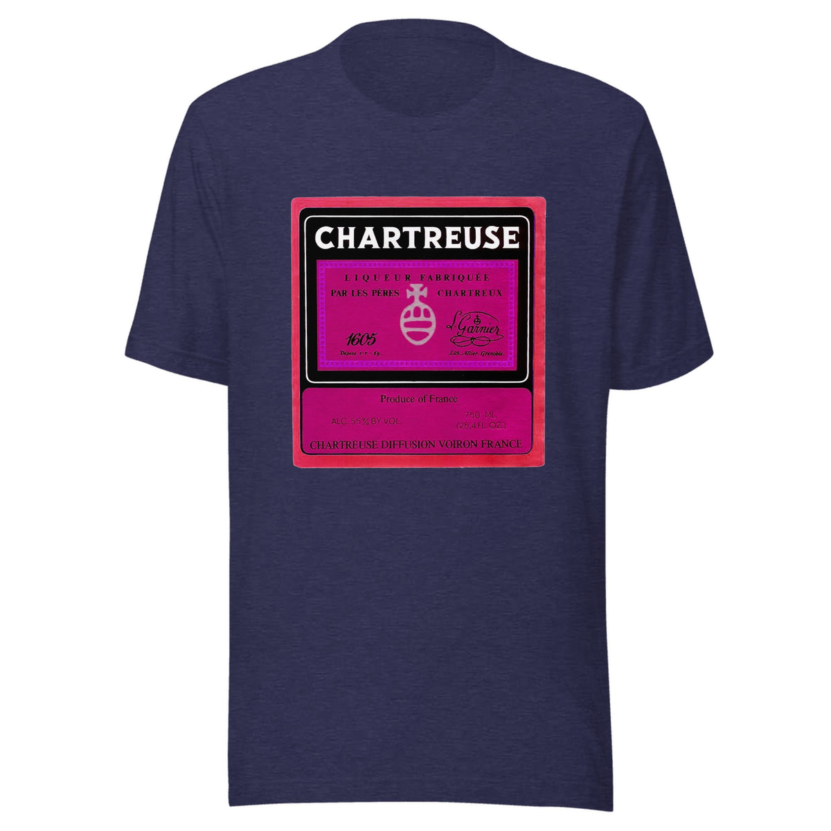 Chartreuse — Unisex / Heather Midnight Navy
