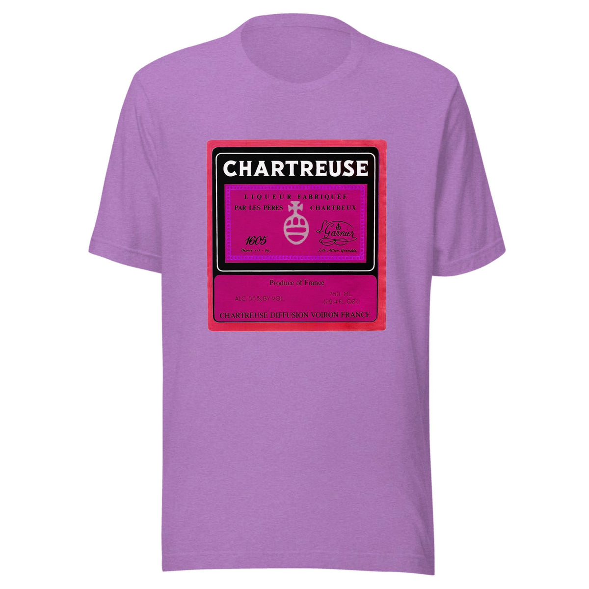 Chartreuse — Unisex / Heather Team Purple