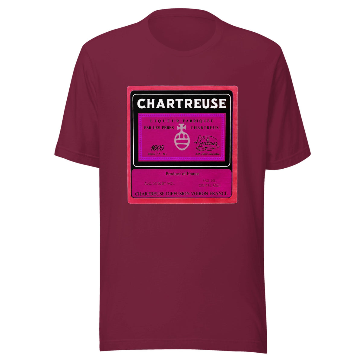 Chartreuse — Unisex / Maroon