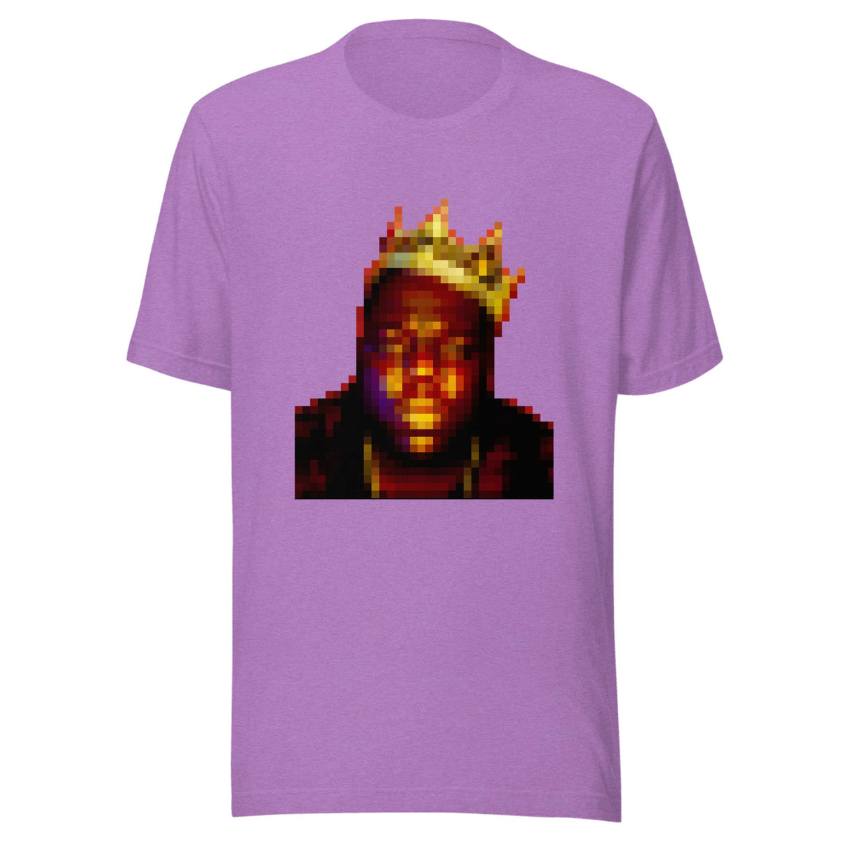 Long live the king — Unisex / Heather Team Purple