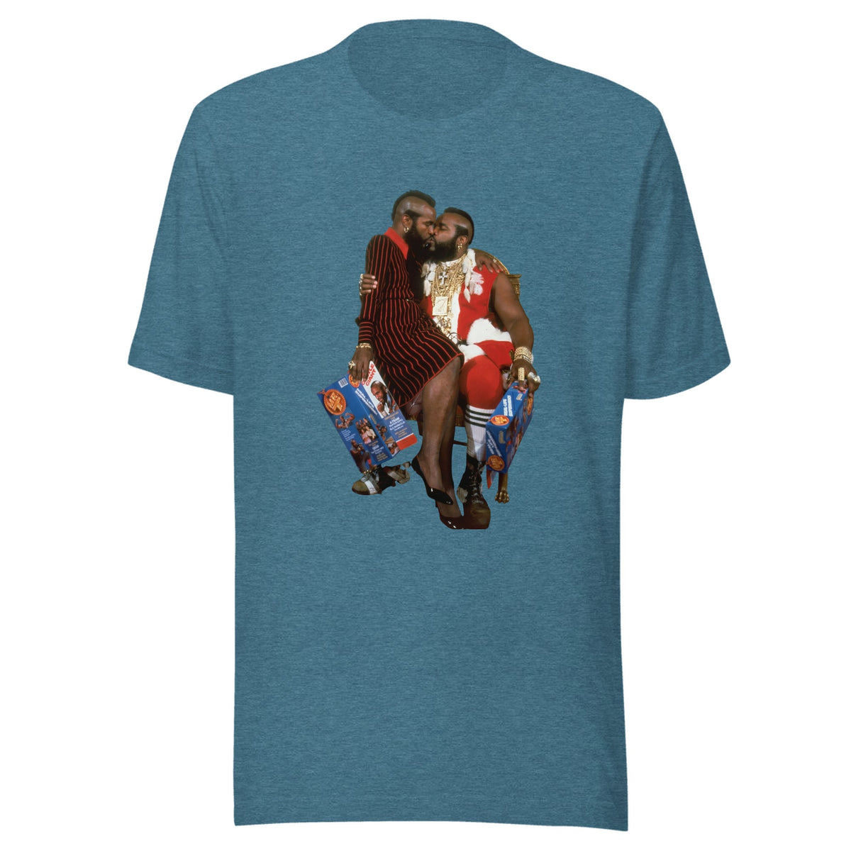Nancy and Mr. T — Unisex / Heather Deep Teal