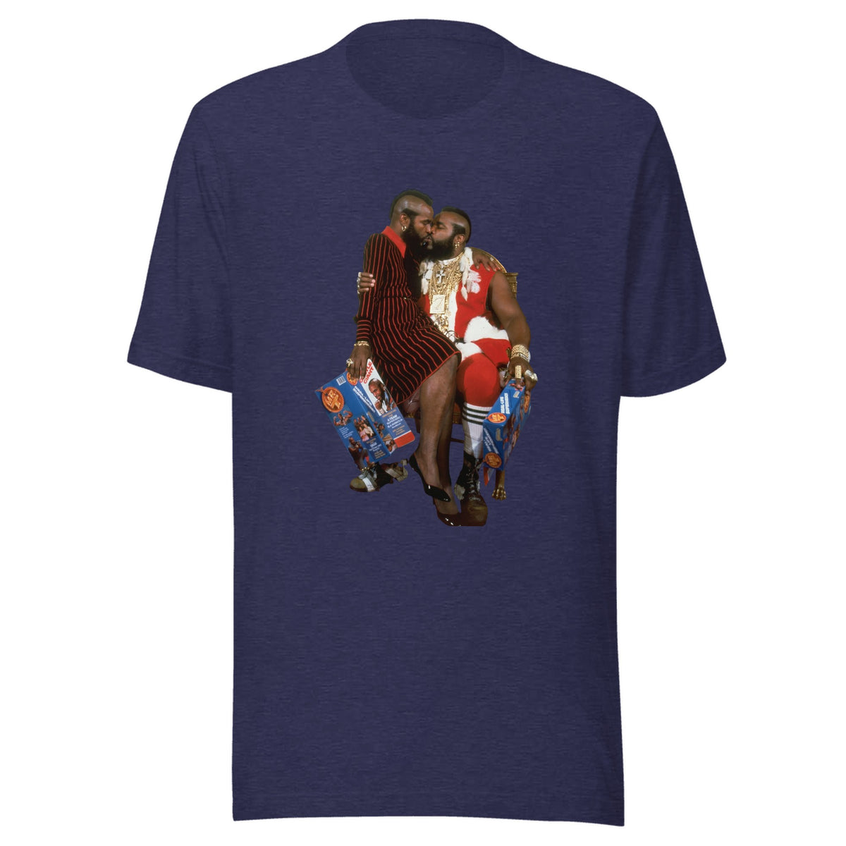 Nancy and Mr. T — Unisex / Heather Midnight Navy