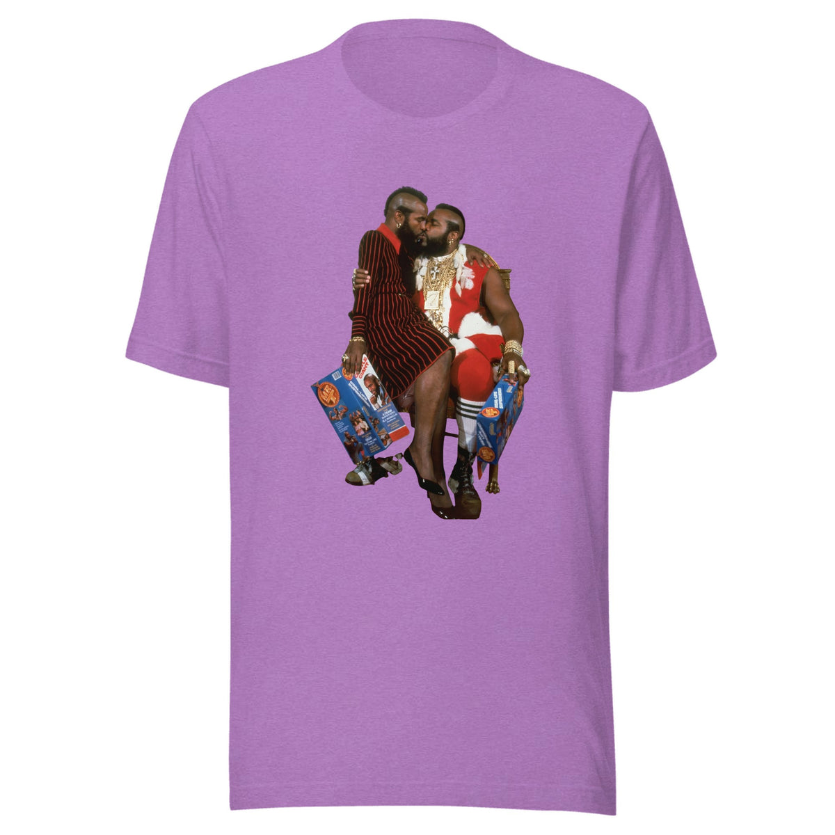 Nancy and Mr. T — Unisex / Heather Team Purple