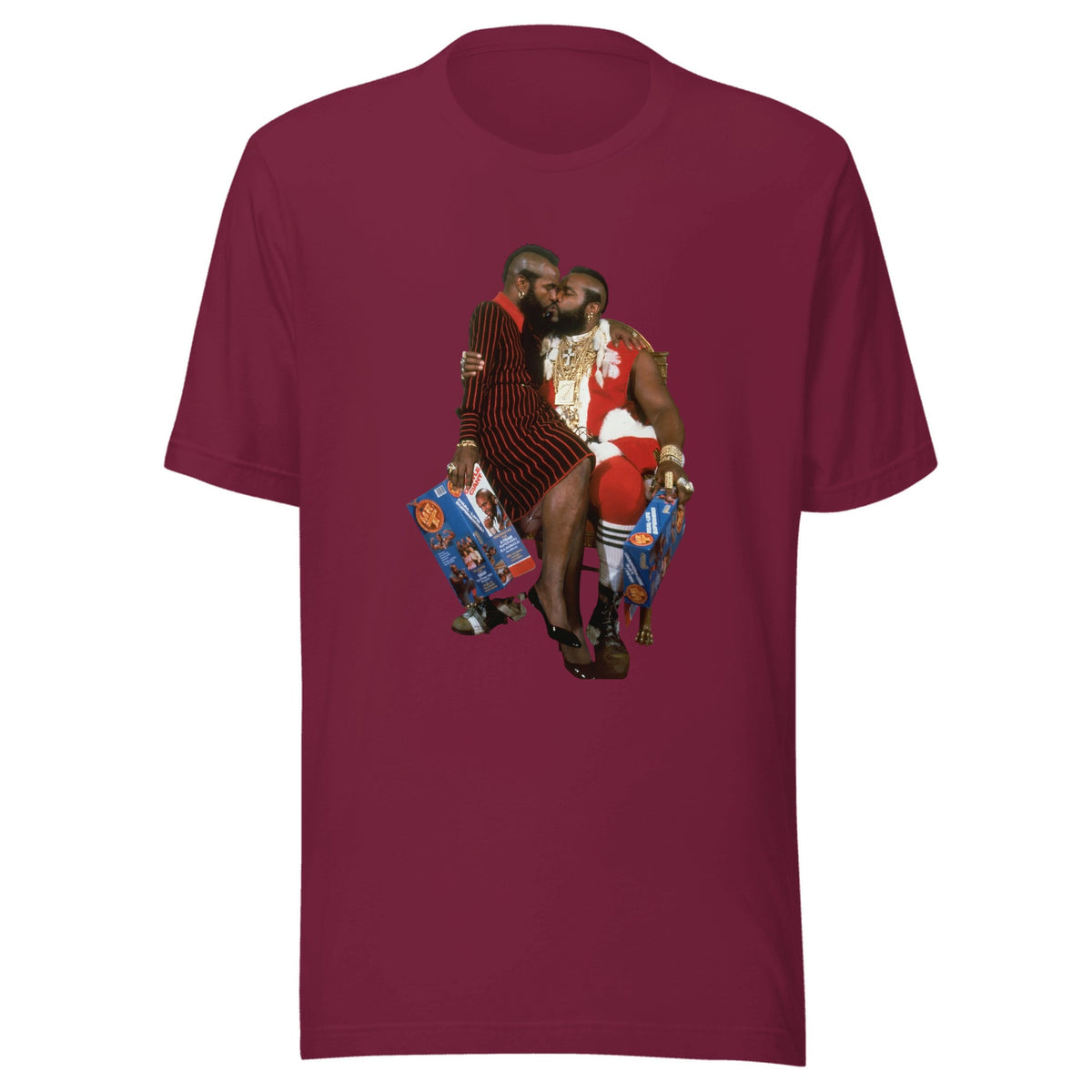Nancy and Mr. T — Unisex / Maroon
